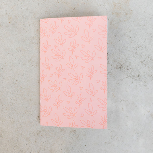 Pocket Notebook Pink Floral