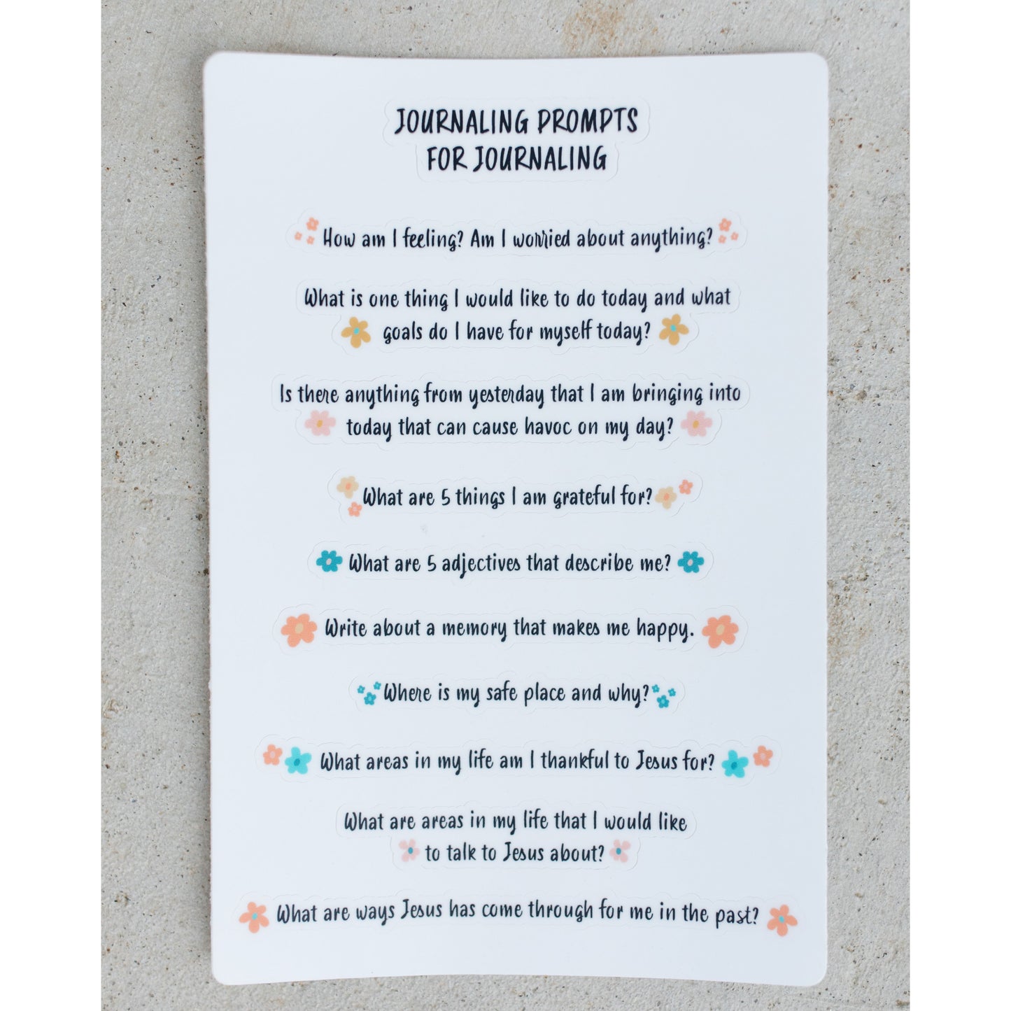 Journaling Prompts For Journaling